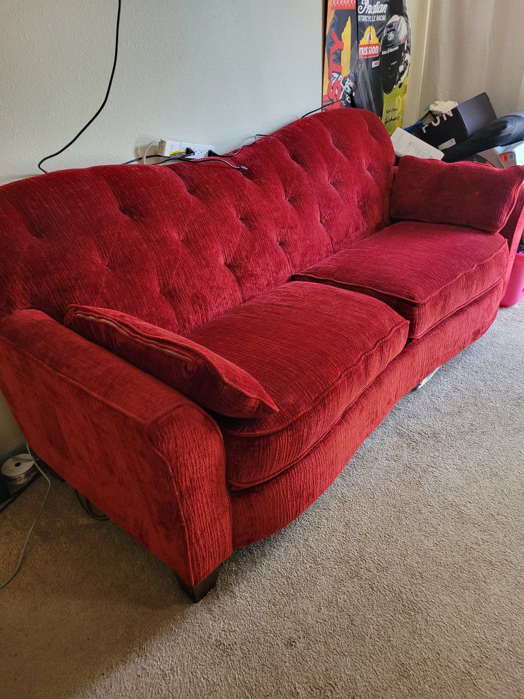 Burgundy Couch Sofa