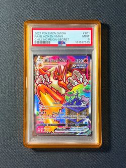 Blaziken VMAX 201/198 PSA 9 Chilling Reign Secret Rare