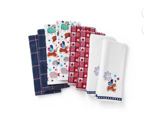 Member's Mark Americana Kitchen Towel Set, 8-Pack