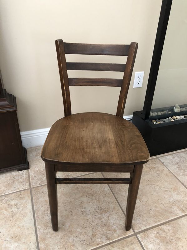 Small Desk Chair Solid Wood For In Pembroke Pines Fl Offerup