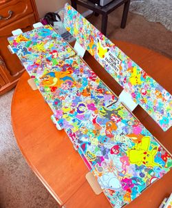 Pokemon 30th sign with magnet $65 for pick up only