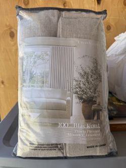 Burly wood Birch Linen Curtains