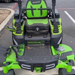 Greenworks Riding Mower/Tractor $1,000