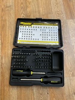Wheeler screwdriver set