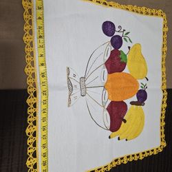 Servilletas Bordadas A Mano Diferentes Tamaños Y Precios Nuevas 