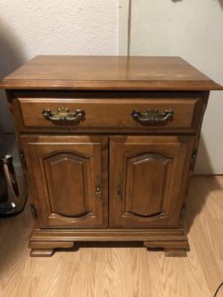 Night Stand Real Wood