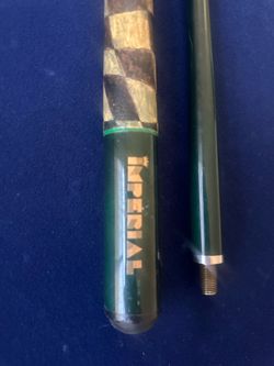 Vintage Imperial Wood Pool cue pool stick two parts