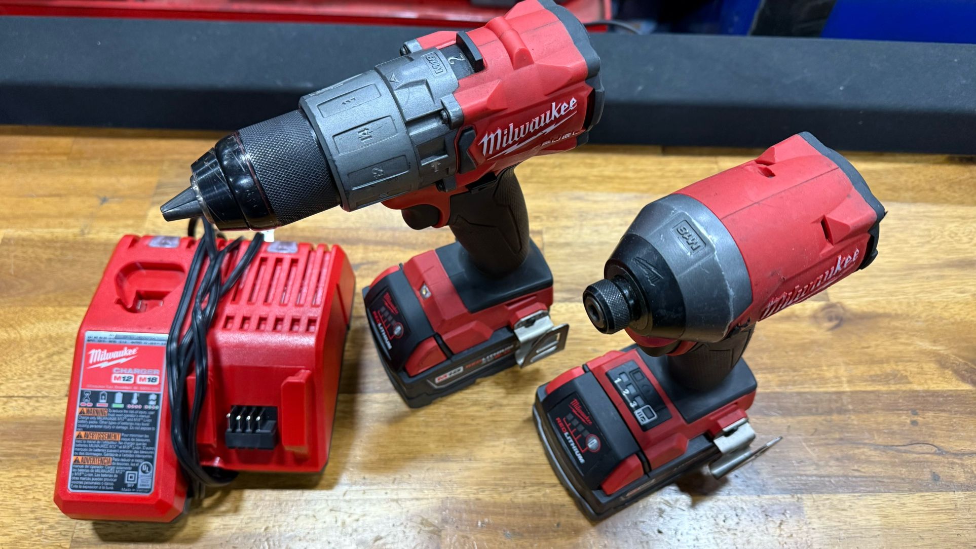 Milwaukee M18 Drill And Impact