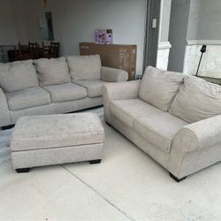 Couch And Loveseat Combo