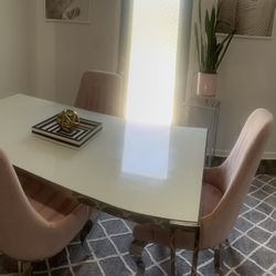 Dining Table And 4 Chairs