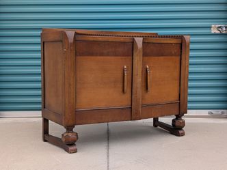Antique Art Deco Buffet / Sideboard, c1930s