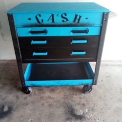 Custom Painted Tool Box