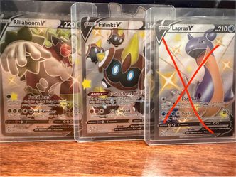 Pokémon card shiny