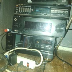 Fisher Rca And Pioneer Receiver 