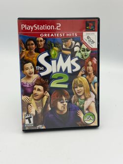The Sims 2 PS2 Game Tested CIB