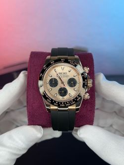 Seiko mod Daytona Color Rose gold