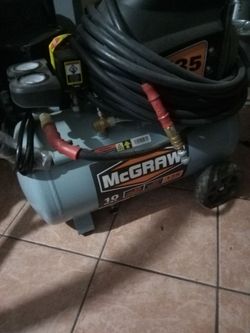 McGraw 10 gallon compressor