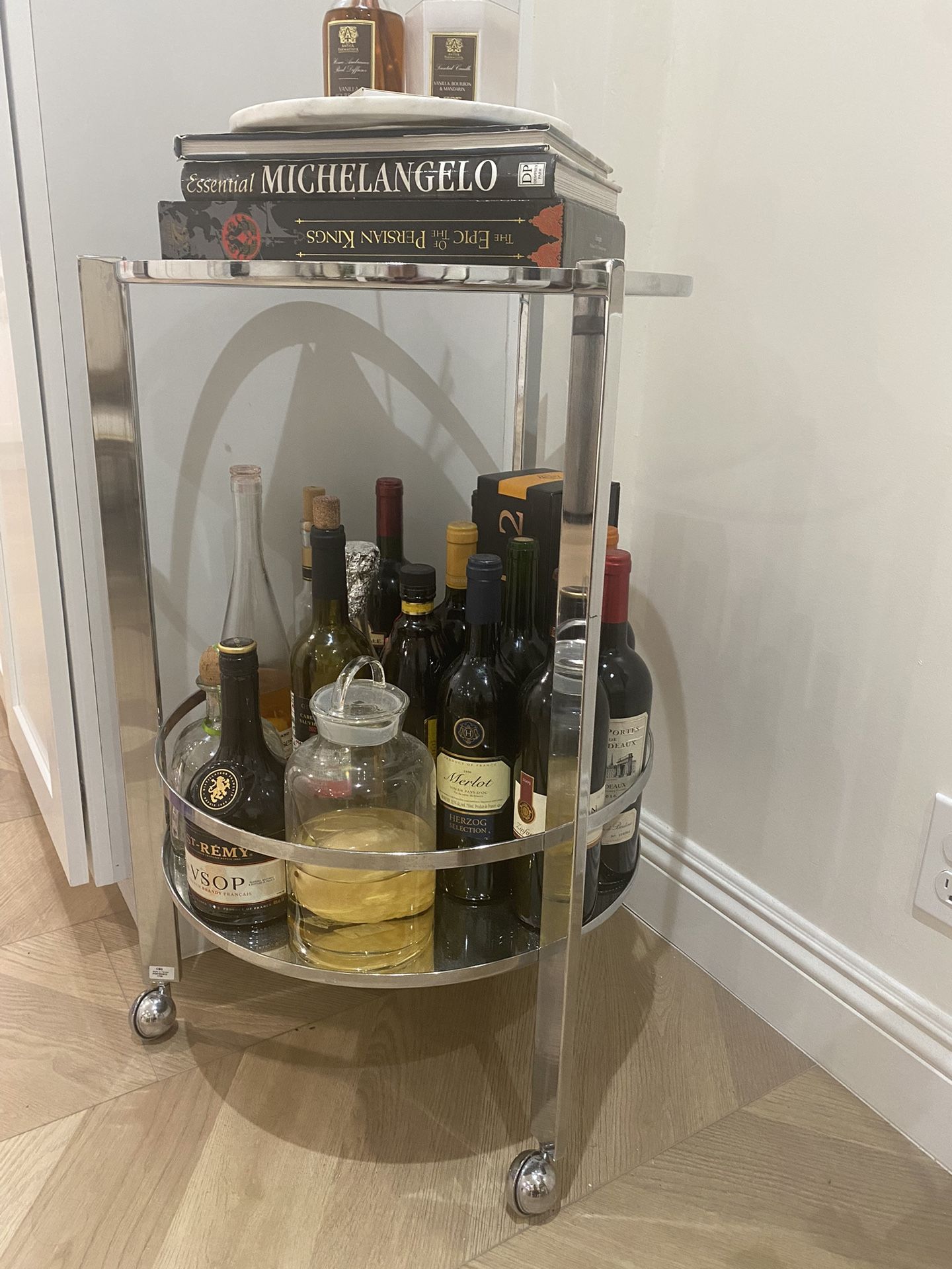 CB2 Ernest Bar Cart - Thumbnail 2