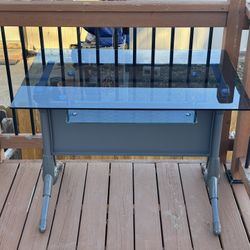 Glass Desk 