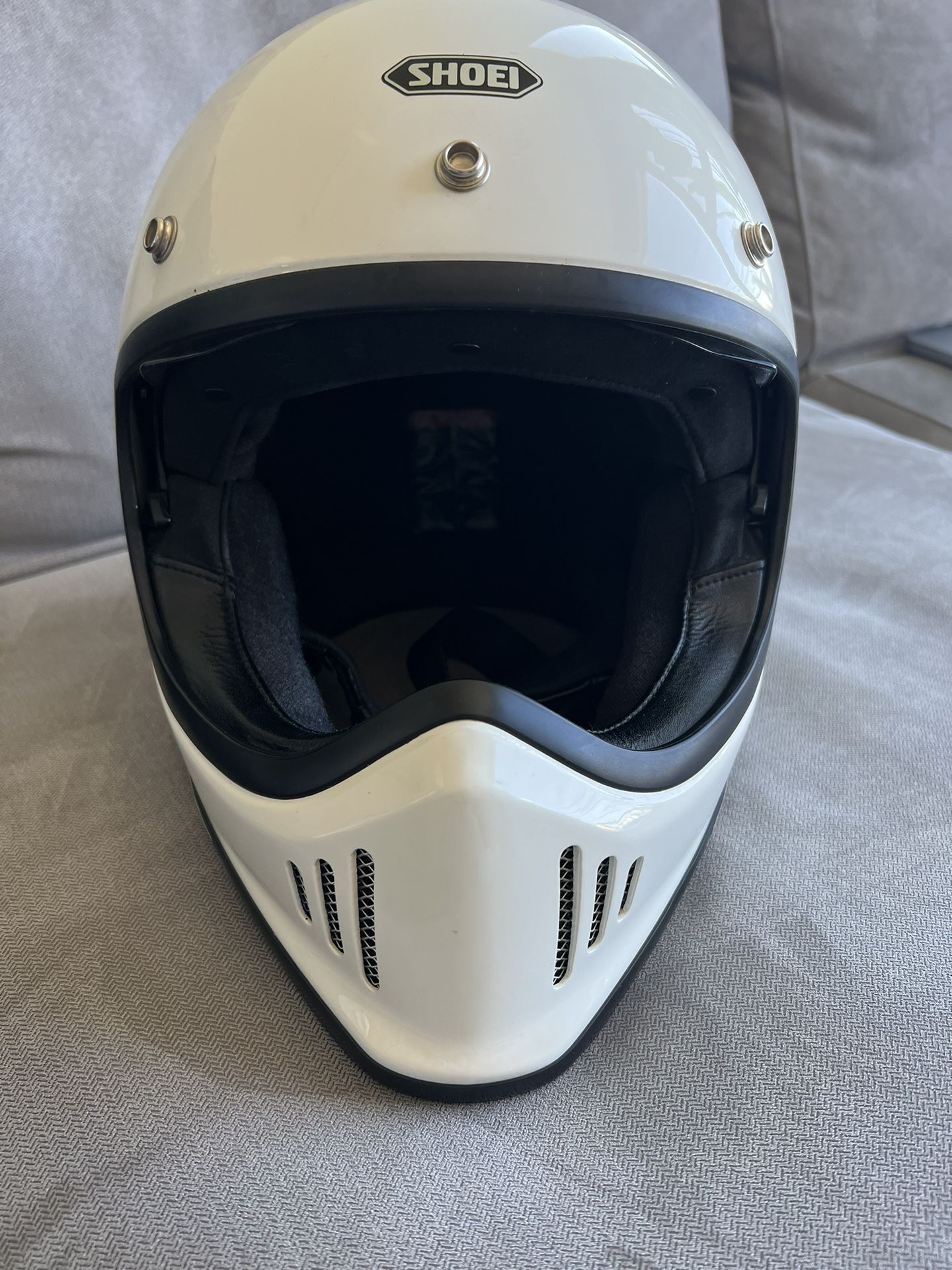 Shoei Ex zero Motorbike Helmet, Size Medium 