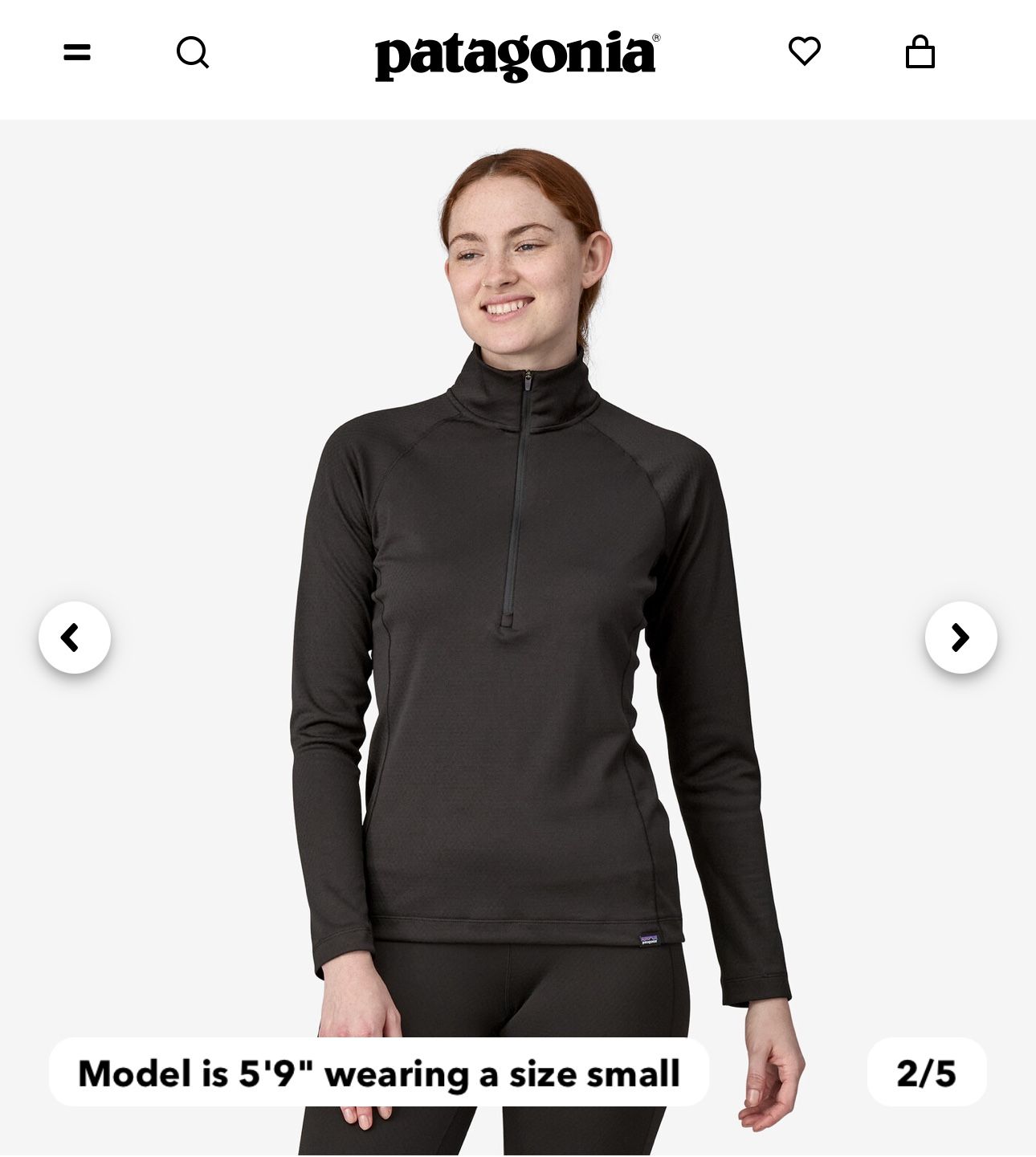 Patagonia Women's Capilene® Midweight Zip-Neck
