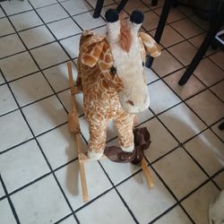 Giraffe Rocking Toy 