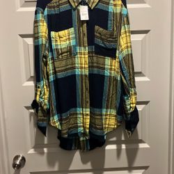 Plaid shirt from Cato fashion soft material