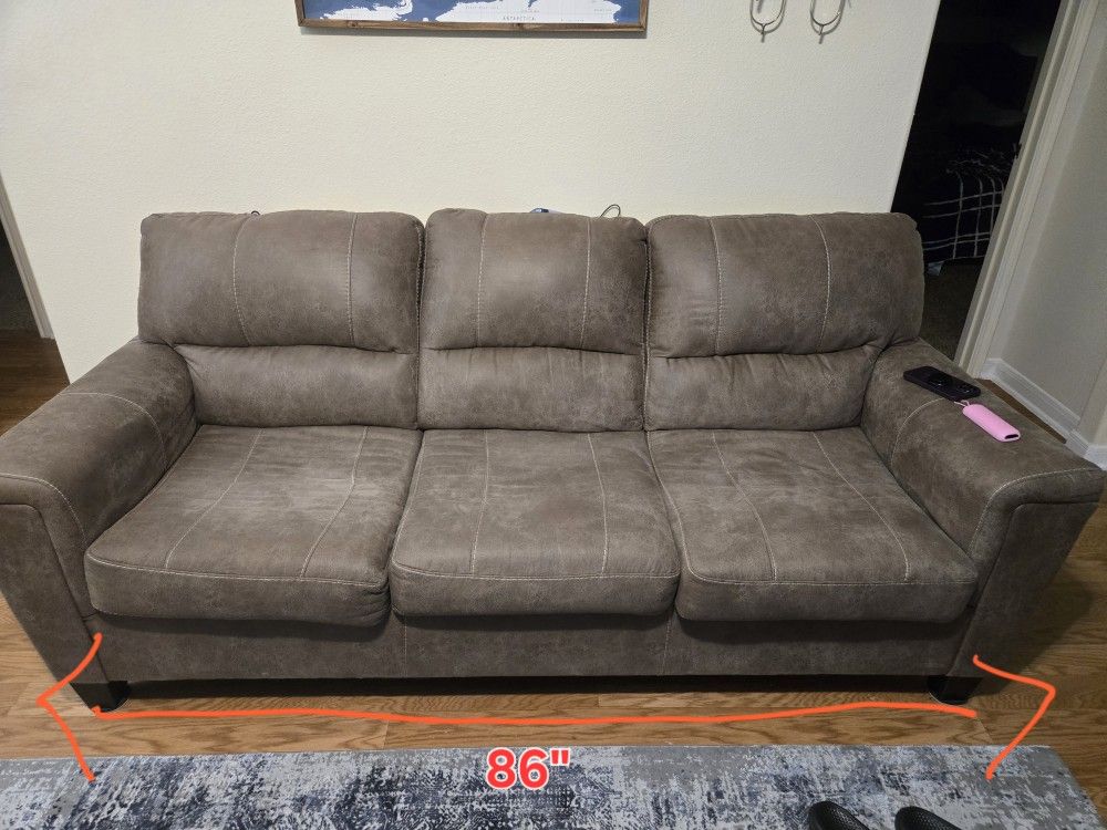 Ashley Navi Sofa (1 Year Old)