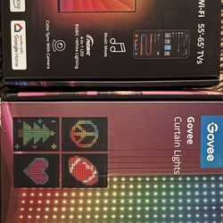 Govee Smart Tv Backlight and Curtain