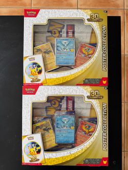 2 Pokémon TCG 30th Celebration Poster Collection