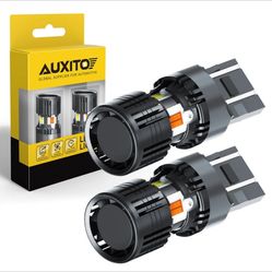 Auxito Led Turn Signal Lights Dual Color Switchback (White/Amber) Fits 7443,Etc.