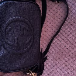 Gg Black Purse 