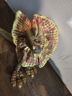 Vintage Ace 1992 Jurassic Park Dilophosaurus Plush Universal City Studios Inc