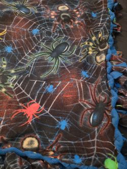 BLANKET/SPIDER & BLUE