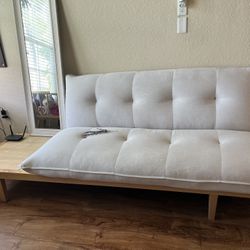 Couch/daybed w/ End Table attachment