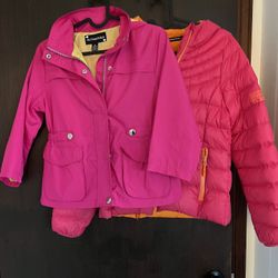 Girls Size Medium Puffer Parka