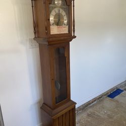 Tempus Fugit Grandfather Clock 