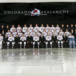 14 Vintage Colorado Avalanche Avs Team and Player Posters, Late 90s to Early 2000s