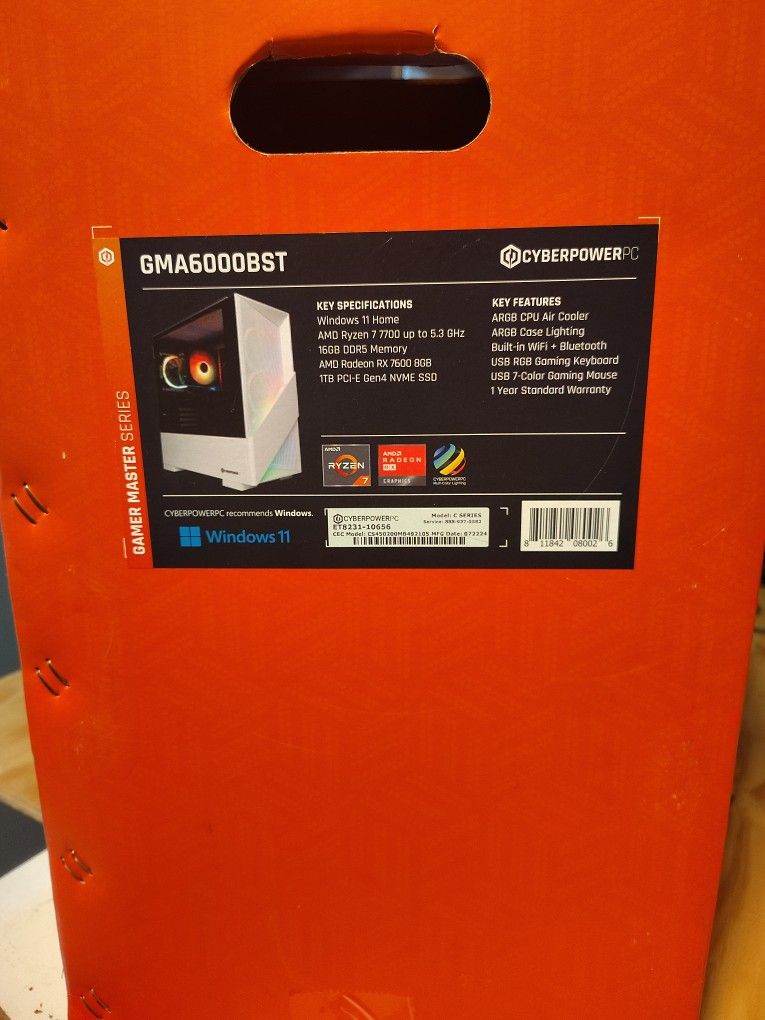 Cyberpower Gaming desktop Computer