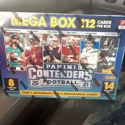 🏈🏈🏈2021 NFL Contenders Football Mega Box🔥just Released BRAND New UNOPENED FACTORY SEALED‼ 