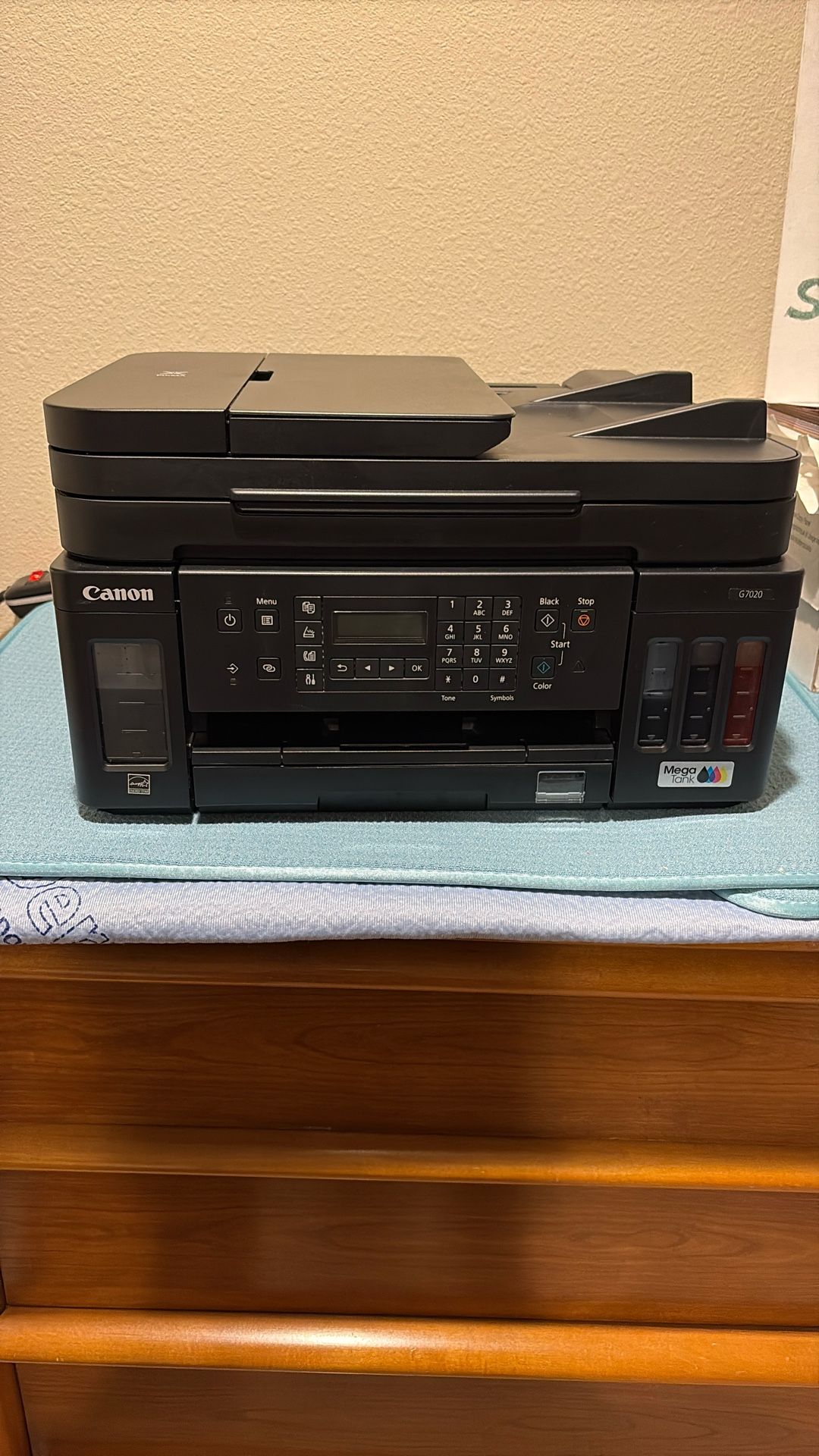 Canon MegaTank G7020 All-in-One Wireless Inkjet Printer. for Home Use, Print, Scan and Copy fax