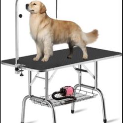 Thanksgiving sale❗️Brand new 46'' Black Heavy Duty Pet Foldable Grooming Table