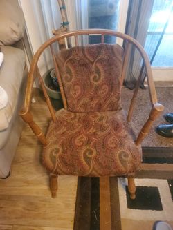 Vintage maple rocker around 1940s