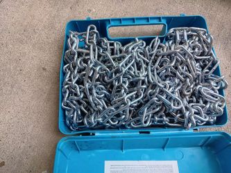 Tire Snow Chains with Carry Case