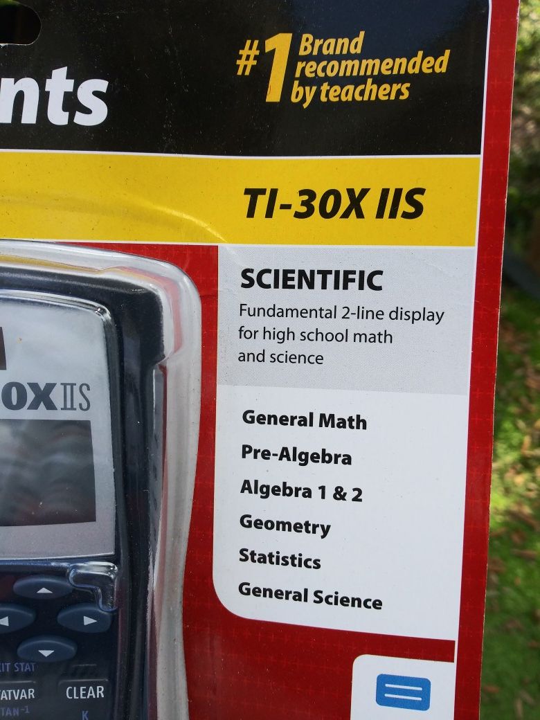Texas Instruments TI-30X IIS