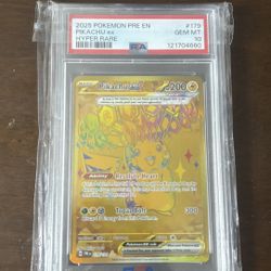 Surging Sparks PSA 10 Pikachu 