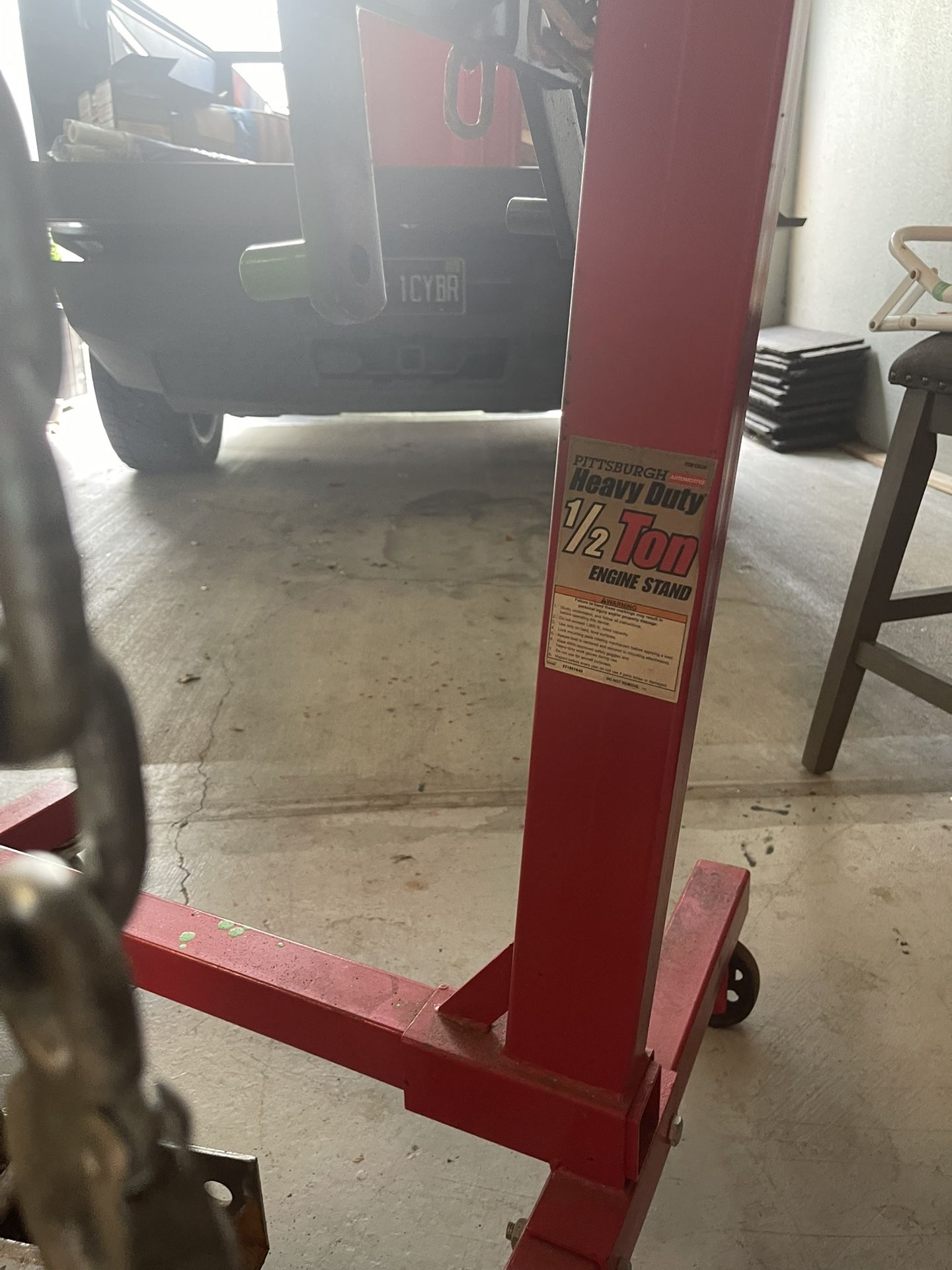 Engine Stand And Engine Hoist