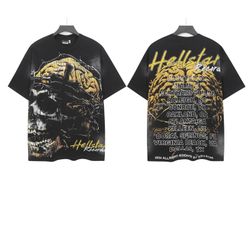 Black Hellstar Record Tour Shirt Short Sleeve All Sizes