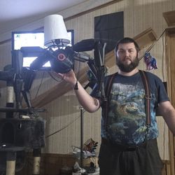 Custom 3d Printed Leaper Lamp