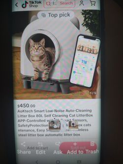 Aotec extra large automatic self cleaning cat box